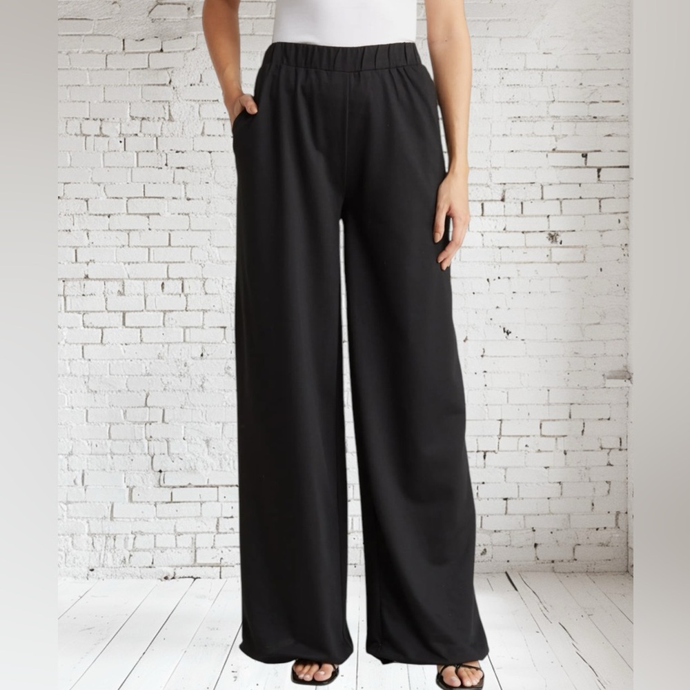 Area Stars Wide Leg Pants Medium NWT| Pull-On Style + Effortless Chic 🌿✨